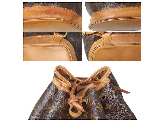 Zaino Montsouris PM Louis Vuitton Marrone - vista 6