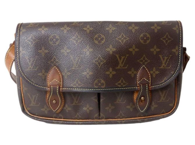 Borsa a Spalla Gibessier MM Louis Vuitton Monogramma - vista 2