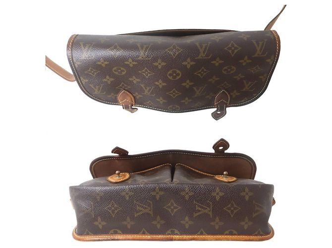 Borsa a Spalla Gibessier MM Louis Vuitton Monogramma - vista 5