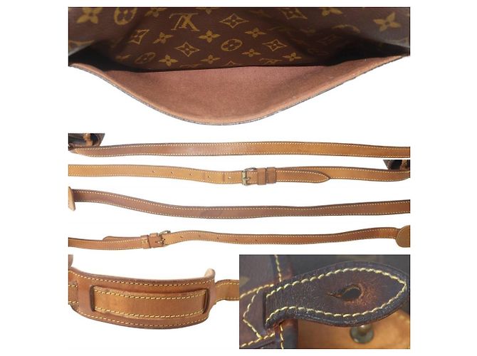 Borsa a Spalla Gibessier MM Louis Vuitton Monogramma - vista 7