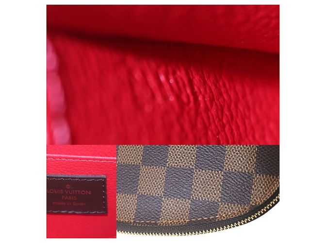 Pochette Tick Damier Ebene Louis Vuitton - vista 8