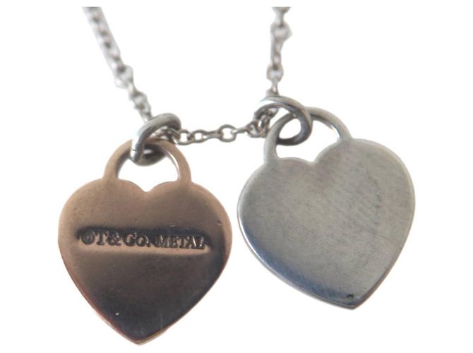 Collana Twin Heart di Tiffany & Co. Argento - vista 4