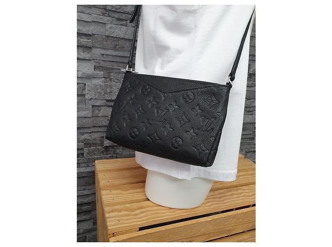 Louis Vuitton Pallas BB Monogram Nero - vista 7