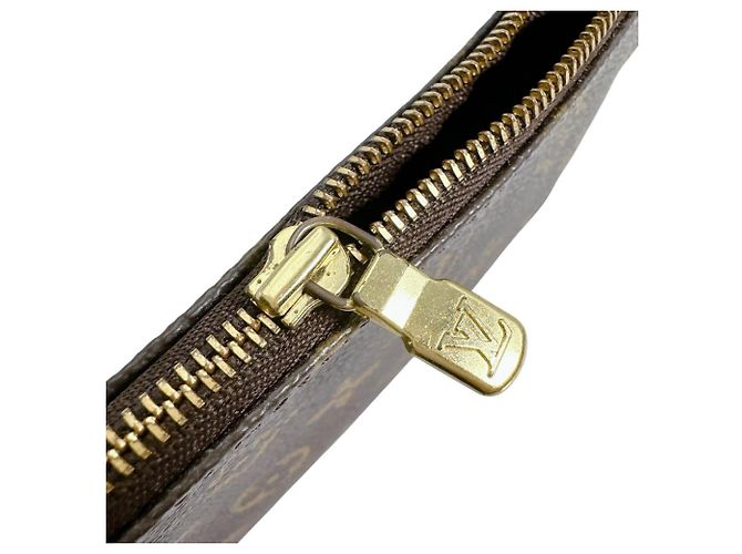 Borsa a Spalla Pochette Monogram Louis Vuitton Marrone - vista 10