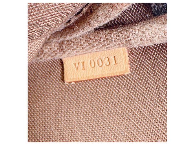 Borsa a Spalla Pochette Monogram Louis Vuitton Marrone - vista 11