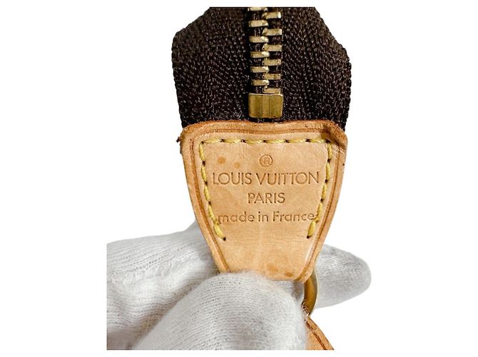 Borsa a Spalla Pochette Monogram Louis Vuitton Marrone - vista 12