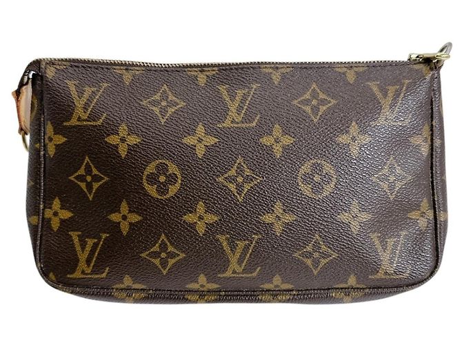 Borsa a Spalla Pochette Monogram Louis Vuitton Marrone - vista 3