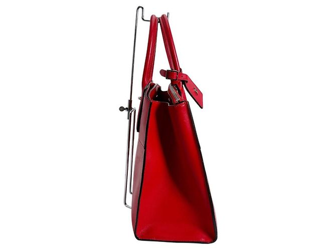 Borsa Louis Vuitton Infini City Steamer PM Rosso - vista 3