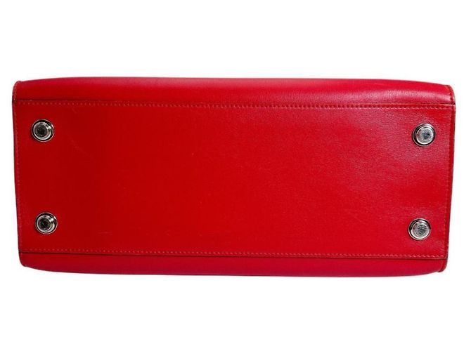 Borsa Louis Vuitton Infini City Steamer PM Rosso - vista 4