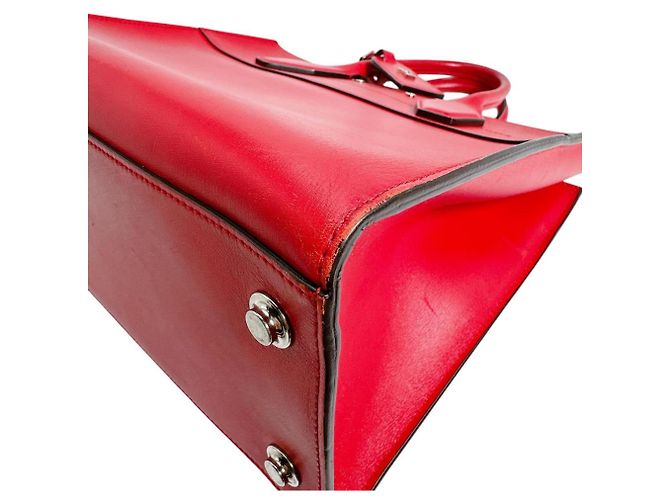Borsa Louis Vuitton Infini City Steamer PM Rosso - vista 5