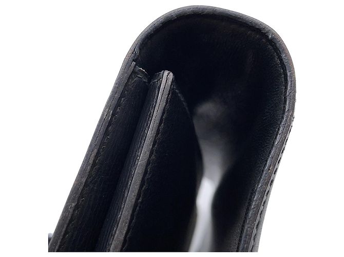 Bolso de Hombro Sandrine Hermès en Cuero de Ternera Negro - vista 7