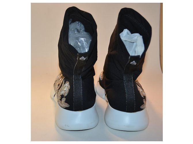 Elena Lachi Elena Iachi Leinensneaker schwarz silber 36 IT - Ansicht 3