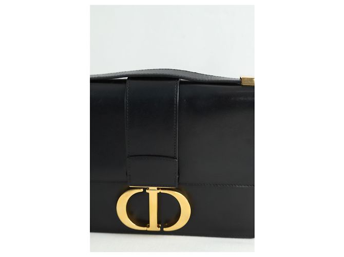 Dior Borsa a spalla 30 Montaigne in pelle nera Nero - vista 2