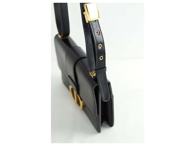 Dior Borsa a spalla 30 Montaigne in pelle nera Nero - vista 3