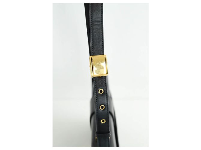 Dior Borsa a spalla 30 Montaigne in pelle nera Nero - vista 4
