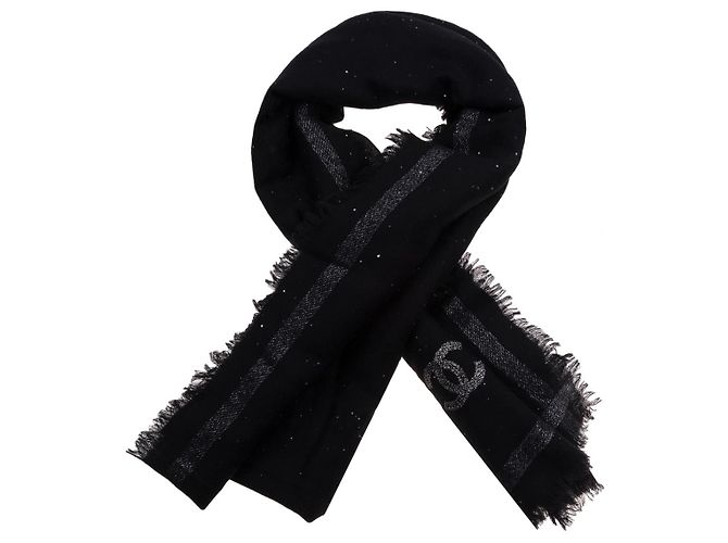 Autre Marque Accessorio NON SIGLATO in Lana Nera - 102928 Nero - vista 3
