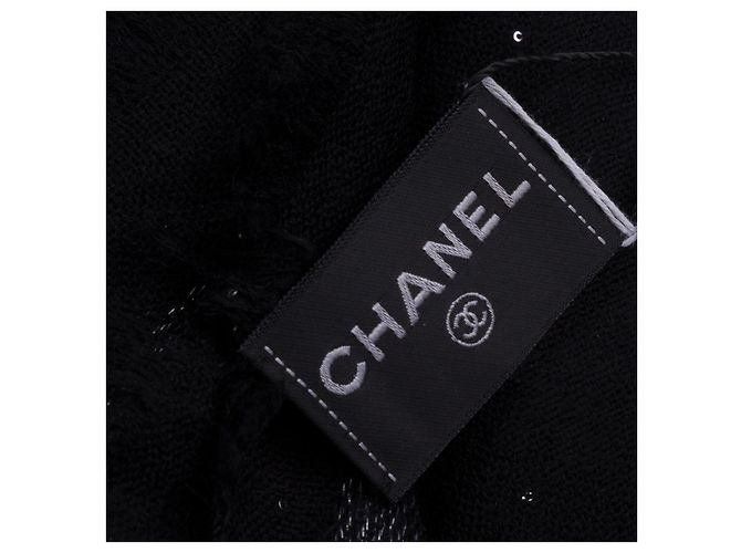 Autre Marque Accessorio NON SIGLATO in Lana Nera - 102928 Nero - vista 4