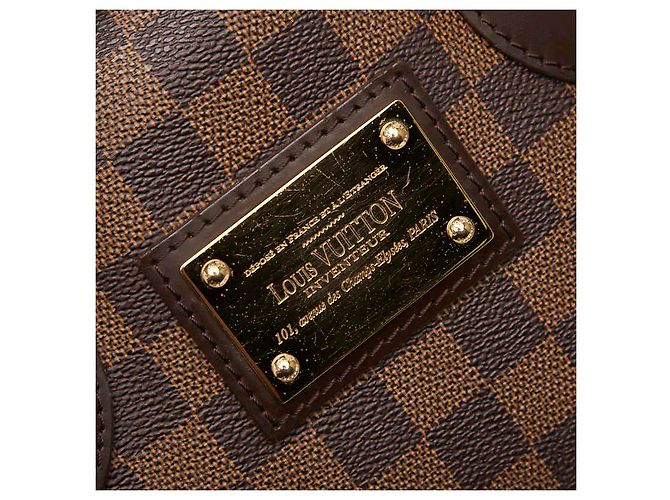 Borsa Tote Damier Hampstead PM di Louis Vuitton Metallico Bronzo - vista 10