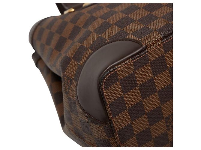 Borsa Tote Damier Hampstead PM di Louis Vuitton Metallico Bronzo - vista 4