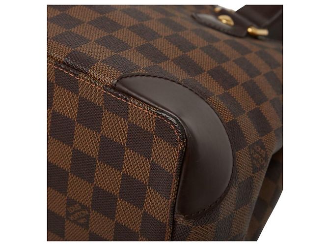 Borsa Tote Damier Hampstead PM di Louis Vuitton Metallico Bronzo - vista 5
