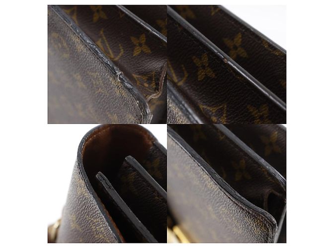 Borsa a Tracolla Monogram Louis Vuitton Marrone - vista 8