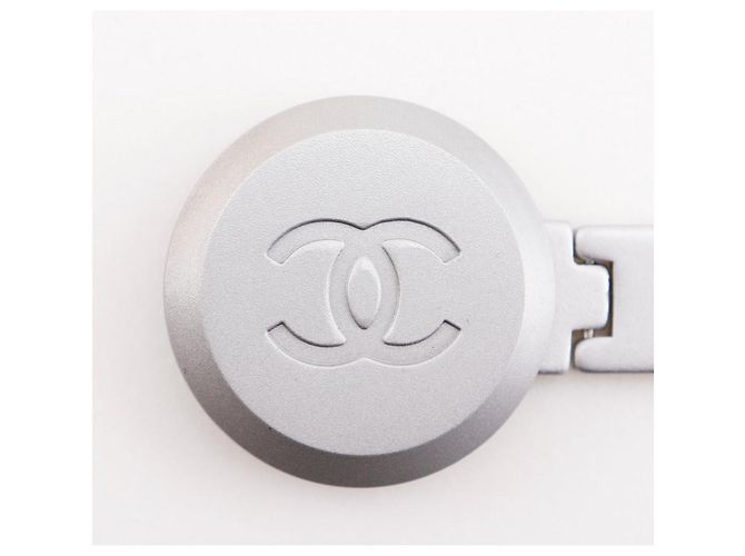Chanel Coco Mark Armband Silber Metallisch - Ansicht 7