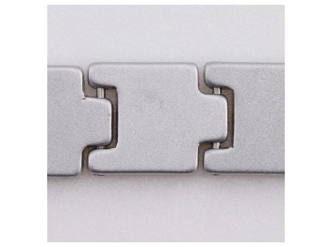 Chanel Coco Mark Armband Silber Metallisch - Ansicht 9