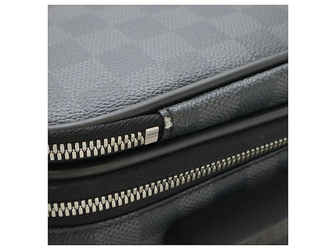 Valigia Louis Vuitton Pegase Legere Damier Graphite Nero - vista 5