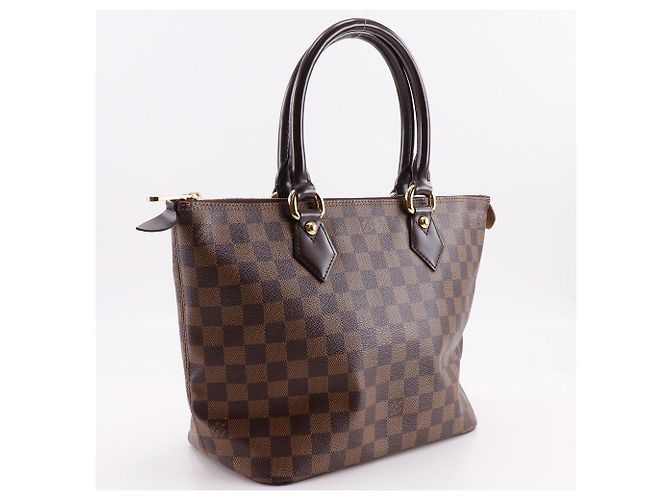 Borsa a mano Saleya PM Damier Louis Vuitton Marrone - vista 3