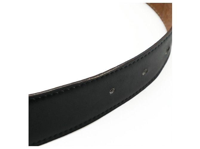 Hermès Hermes Box Calf Togo Belt Schwarz - Ansicht 6