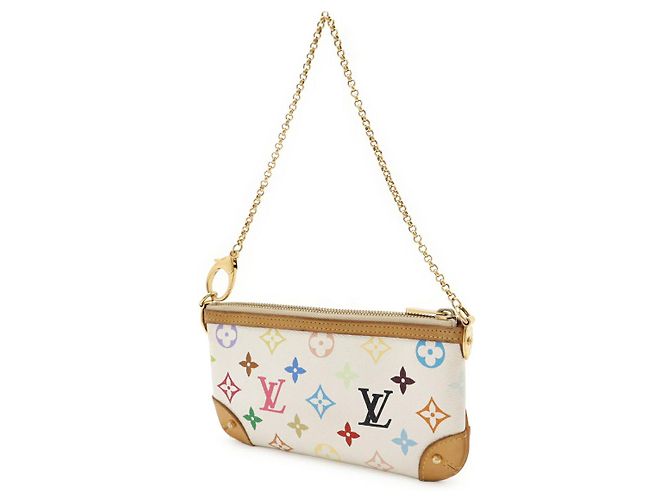 Pochette Mira Monogram Accessorio Louis Vuitton Bianco - vista 2