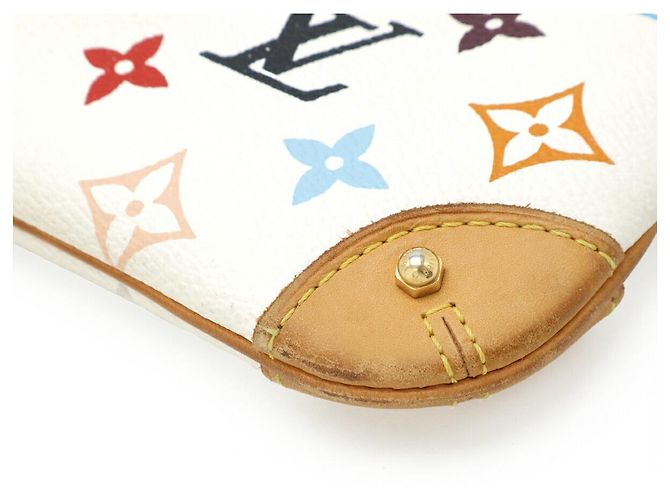 Pochette Mira Monogram Accessorio Louis Vuitton Bianco - vista 3