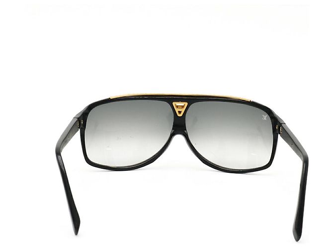 Louis Vuitton Evidence Sonnenbrille Schwarz - Ansicht 3