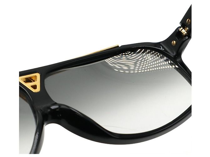 Louis Vuitton Evidence Sonnenbrille Schwarz - Ansicht 4