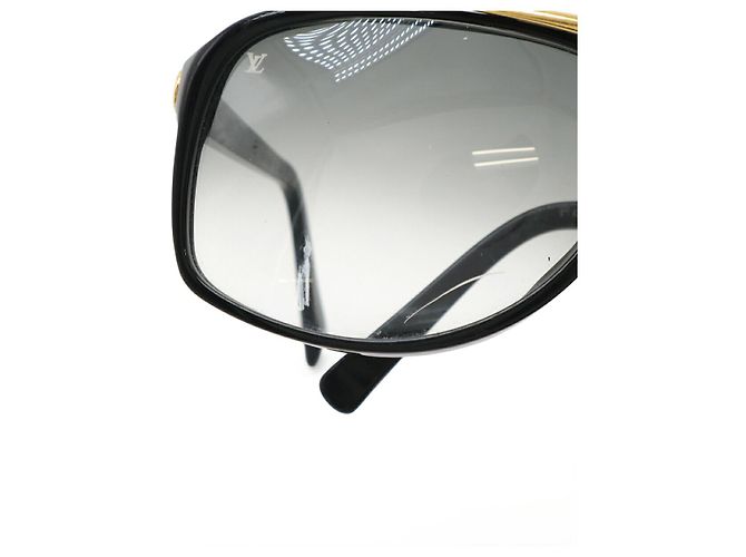 Louis Vuitton Evidence Sonnenbrille Schwarz - Ansicht 6