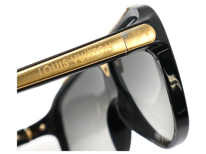 Louis Vuitton Evidence Sonnenbrille Schwarz - Ansicht 8