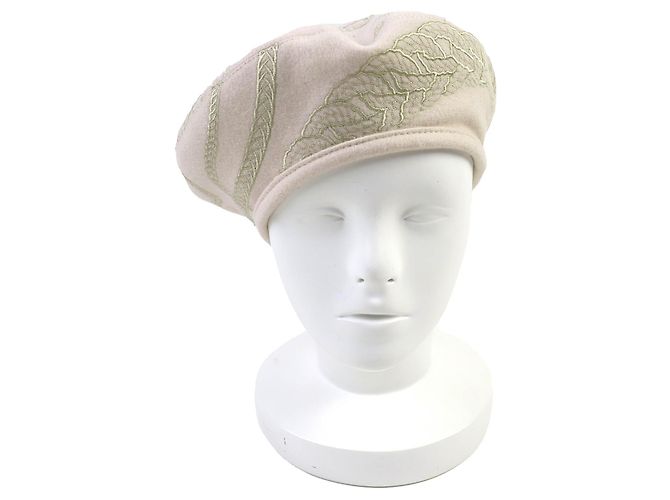 Berretto Finesse della serie Saint Honoré di Hermès Marrone Beige - vista 2