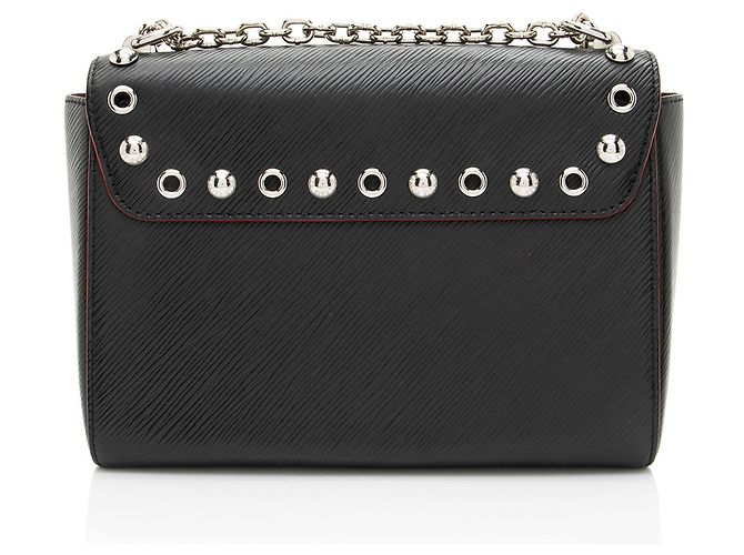 Borsa a Spalla Twist MM in Pelle Epi con Borchie Louis Vuitton Nero - vista 2