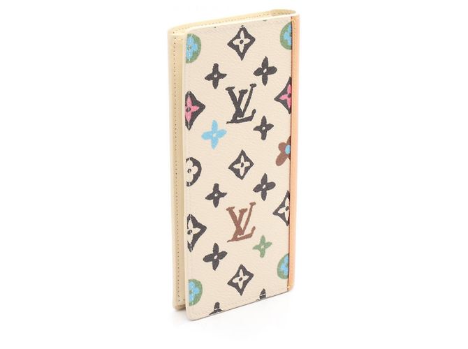 Portafoglio Bifold Long Brazza NM di Louis Vuitton Multicolore Crudo - vista 2
