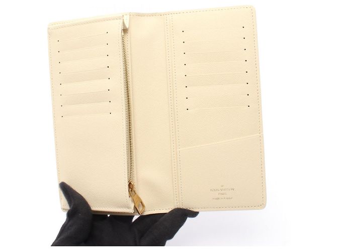 Portafoglio Bifold Long Brazza NM di Louis Vuitton Multicolore Crudo - vista 3