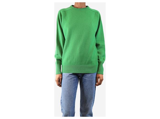 Crimson Grüner Kaschmirpullover - Größe XS - Ansicht 3