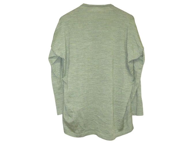 Autre Marque Tricô Oversize 45R Verde - vista 2