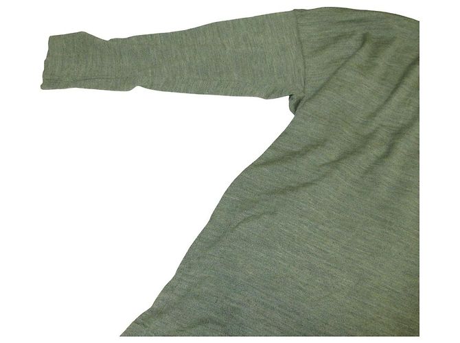 Autre Marque Tricô Oversize 45R Verde - vista 3