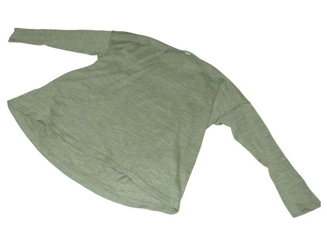 Autre Marque Tricô Oversize 45R Verde - vista 4