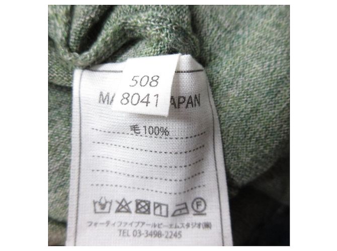 Autre Marque Tricô Oversize 45R Verde - vista 6