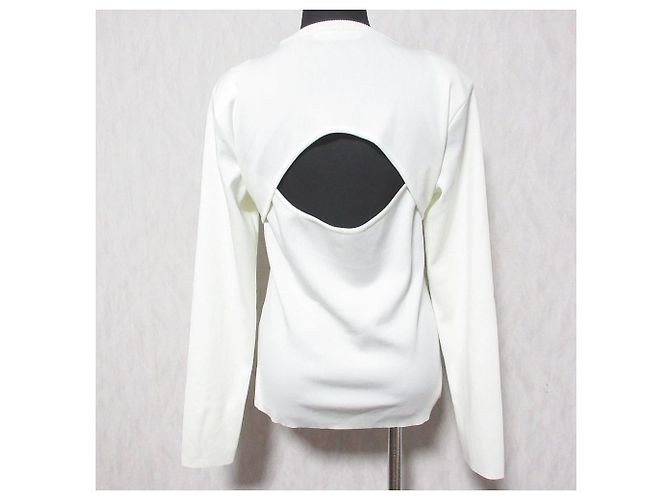 Autre Marque Noble ELENI NOBLE Strickpullover Weiß - Ansicht 2