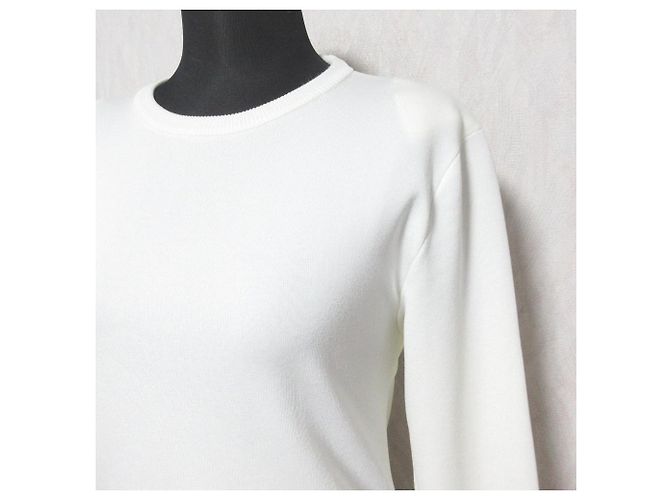 Autre Marque Noble ELENI NOBLE Strickpullover Weiß - Ansicht 4