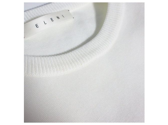 Autre Marque Noble ELENI NOBLE Strickpullover Weiß - Ansicht 8