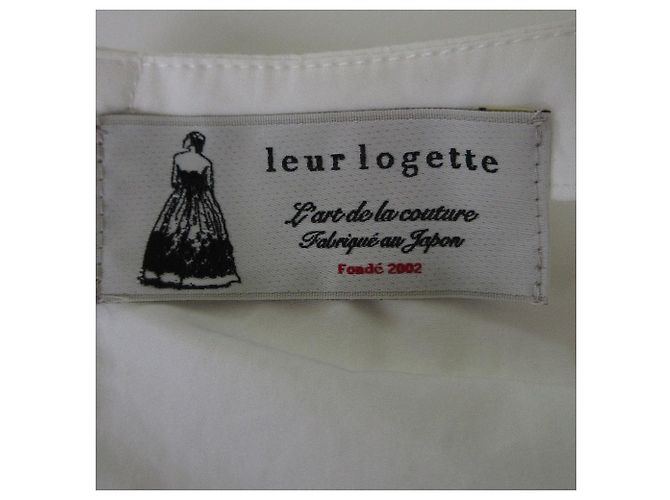 Autre Marque Kurzarmhemdkleid leur logette Weiß - Ansicht 6