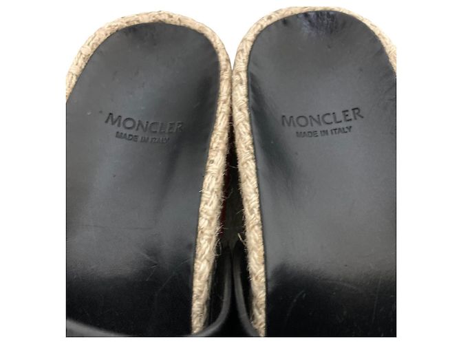 Sandálias de couro Moncler - vista 6